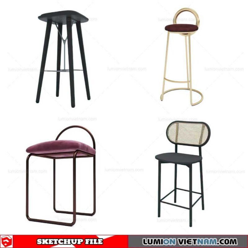Chair - Sketchup Models By Cuong Covua