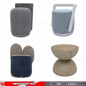 Chair - Sketchup Models By Cuong Covua