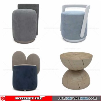 Chair - Sketchup Models By Cuong Covua