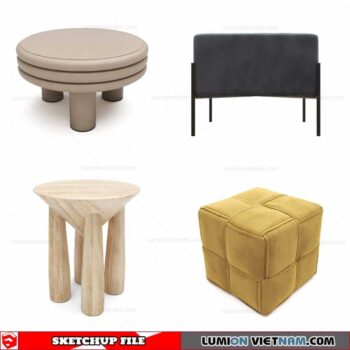 Chair - Sketchup Models By Cuong Covua