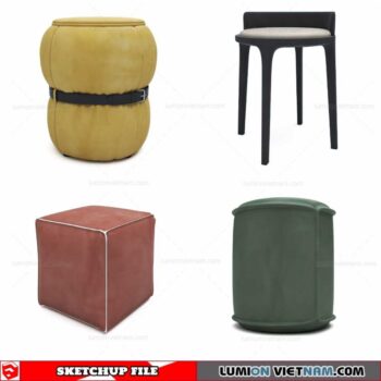 Chair - Sketchup Models By Cuong Covua