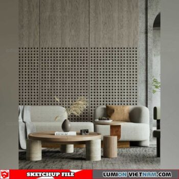 Apartment - Sketchup Interior Scene By Vi Phan Phan