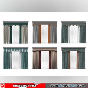 Curtains - Sketchup Models