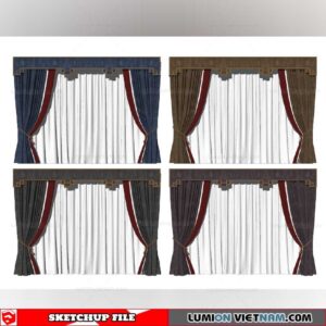 Curtains - Sketchup Models