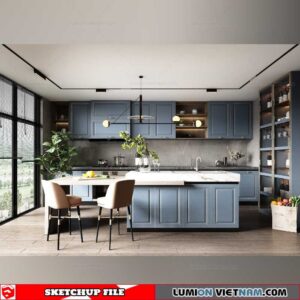Kitchen Cabinet - Sketchup Models By Tran Nam