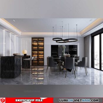 Kitchen Cabinet - Sketchup Models By Tran Nam