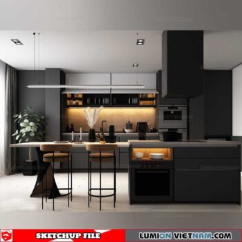 Kitchen Cabinet - Sketchup Models By Tran Nam