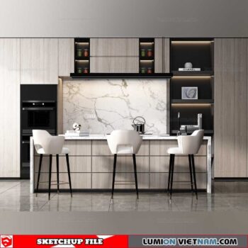 Kitchen Cabinet - Sketchup Models By Tran Nam