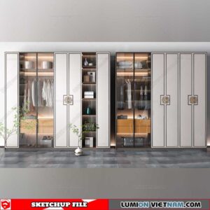 Wardrobe - Sketchup Models By Dinh Thanh