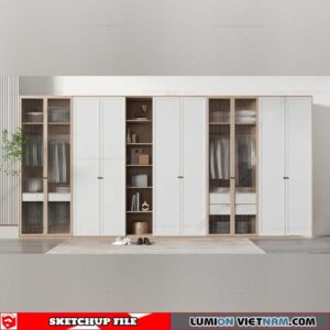 Wardrobe - Sketchup Models By Dinh Thanh