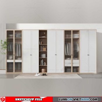 Wardrobe - Sketchup Models By Dinh Thanh