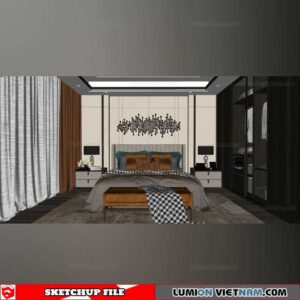 Bedroom - Sketchup Models By Tran Nam