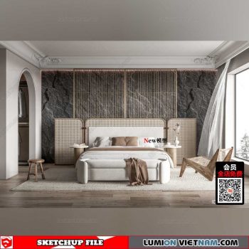 Bedroom - Sketchup Models By Tran Nam
