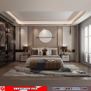 Bedroom - Sketchup Models By Tran Nam