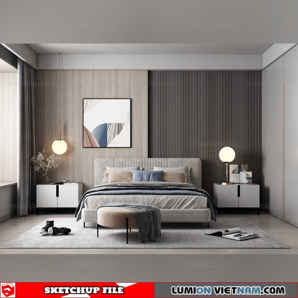 220523-Bedroom-(12)-Sketchup-Models