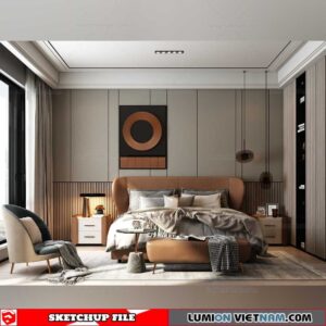 Bedroom - Sketchup Models By Tran Nam