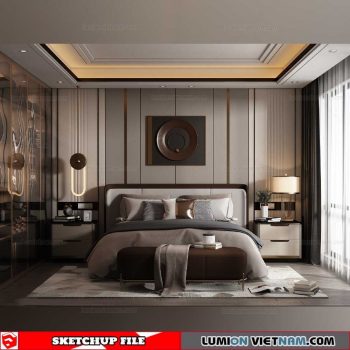 Bedroom - Sketchup Models By Tran Nam