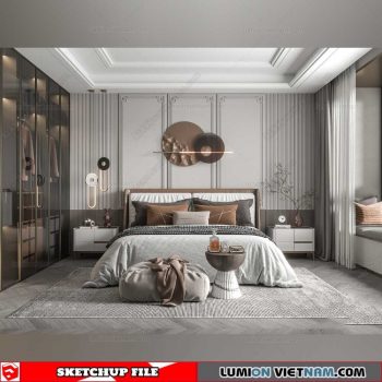 Bedroom - Sketchup Models By Tran Nam