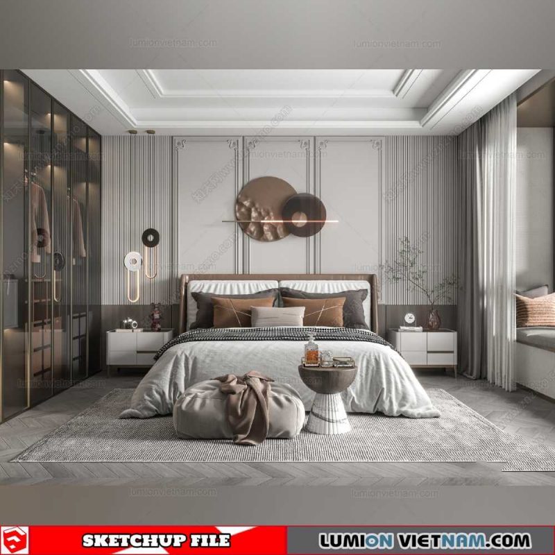 Bedroom - Sketchup Models By Tran Nam