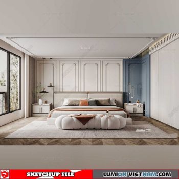 Bedroom - Sketchup Models By Tran Nam