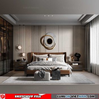 Bedroom - Sketchup Models By Tran Nam