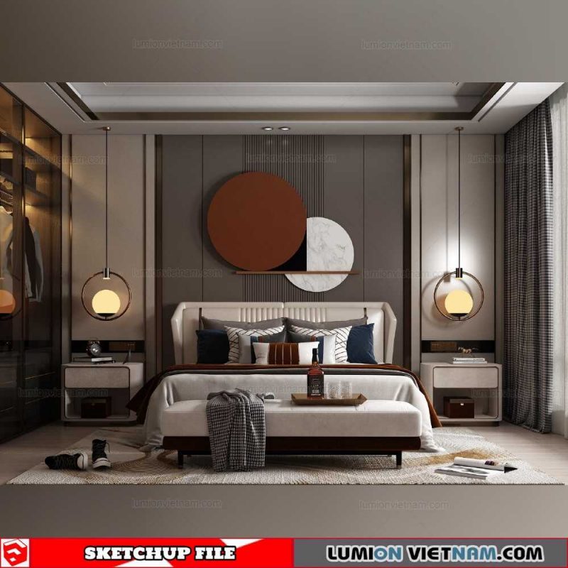 Bedroom - Sketchup Models By Tran Nam