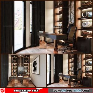Office - Sketchup Interior Scene By Pham Hai Hoang