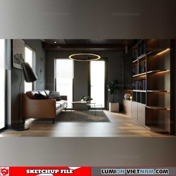 Scene - Sketchup Interior Scene By Nguyen Minh Tuan