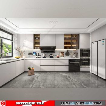 Kitchen Cabinet - Sketchup Models By SU84