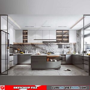 Kitchen Cabinet - Sketchup Models By SU84