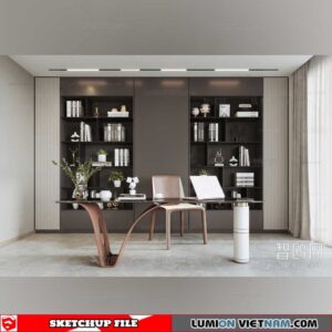 Office Room - Sketchup Models By Nguyen Thanh Hai