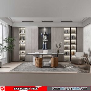 Office Room - Sketchup Models By Nguyen Thanh Hai