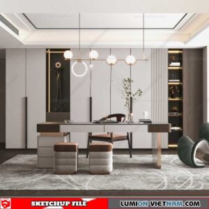 Office Room - Sketchup Models By Nguyen Thanh Hai