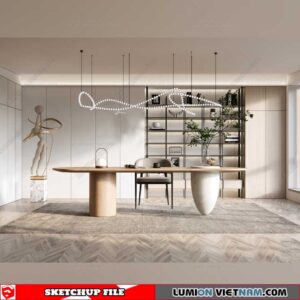 Office Room - Sketchup Models By Nguyen Thanh Hai