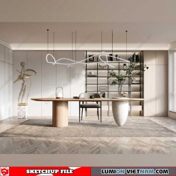 Office Room - Sketchup Models By Nguyen Thanh Hai