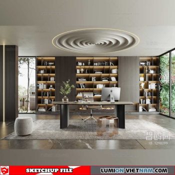 Office Room - Sketchup Models By Nguyen Thanh Hai