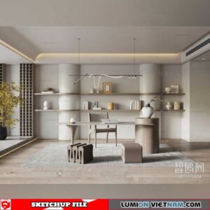 Office Room - Sketchup Models By Nguyen Thanh Hai