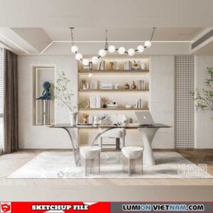 Office Room - Sketchup Models By Nguyen Thanh Hai