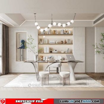 Office Room - Sketchup Models By Nguyen Thanh Hai