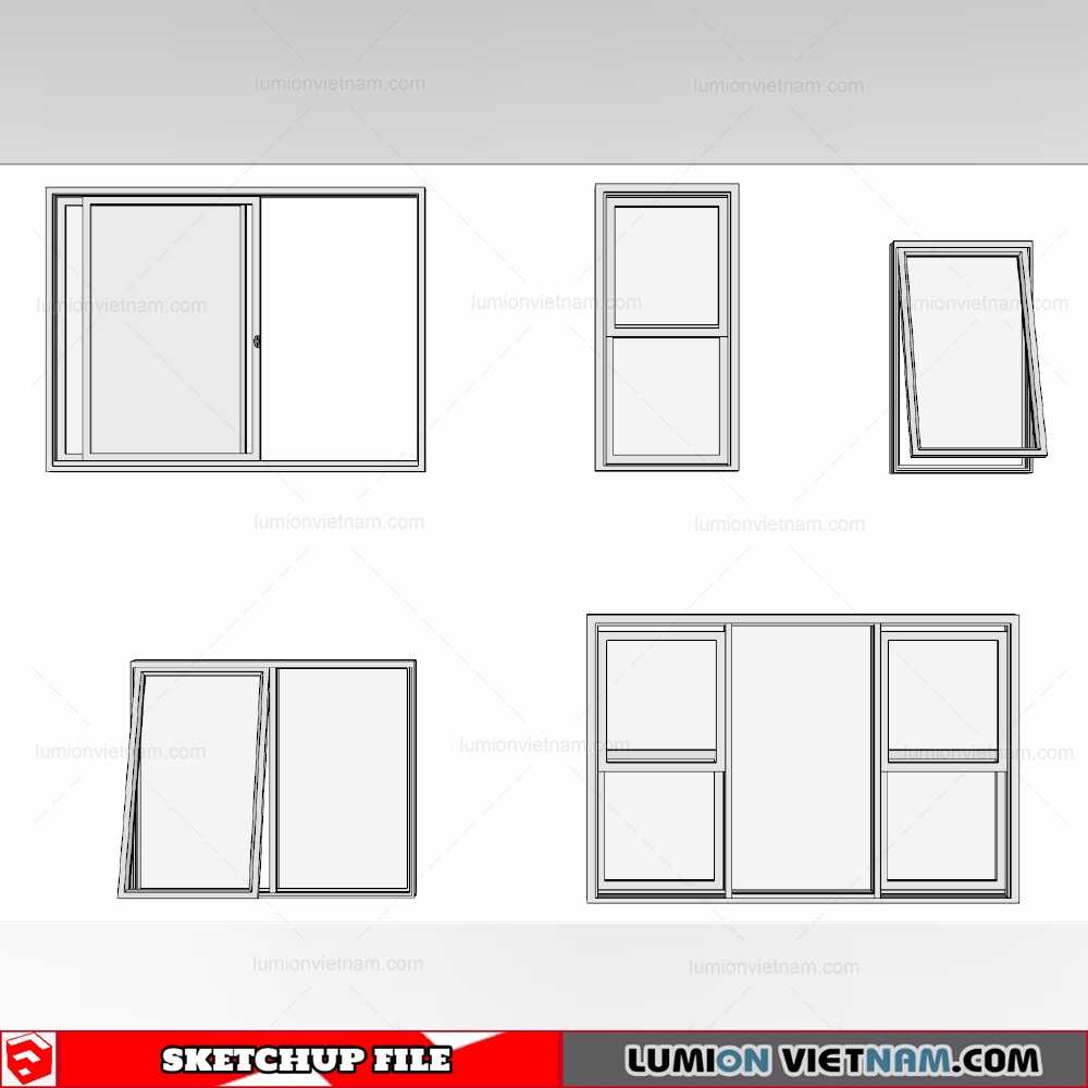 220717-Windown-(1)-Sketchup-Models