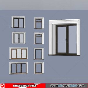 Windown - Sketchup Models By SU84