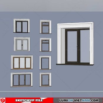 Windown - Sketchup Models By SU84