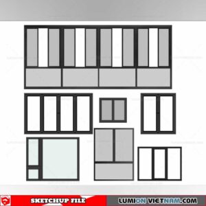 Windown - Sketchup Models By SU84
