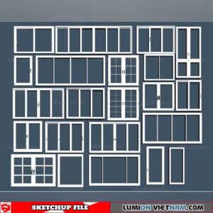 Windown - Sketchup Models By SU84