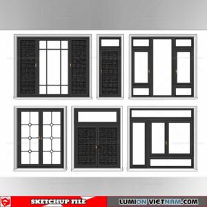 Windown - Sketchup Models By SU84