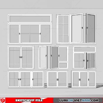 Windown - Sketchup Models By SU84