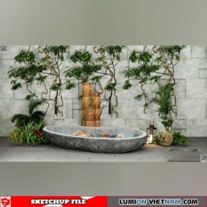 Penjing Bonsai - Sketchup Models By Cuong Covua
