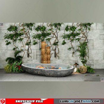 Penjing Bonsai - Sketchup Models By Cuong Covua