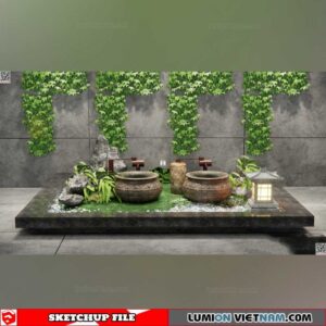 Penjing Bonsai - Sketchup Models By Cuong Covua
