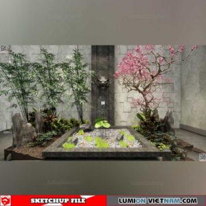 Penjing Bonsai - Sketchup Models By Cuong Covua